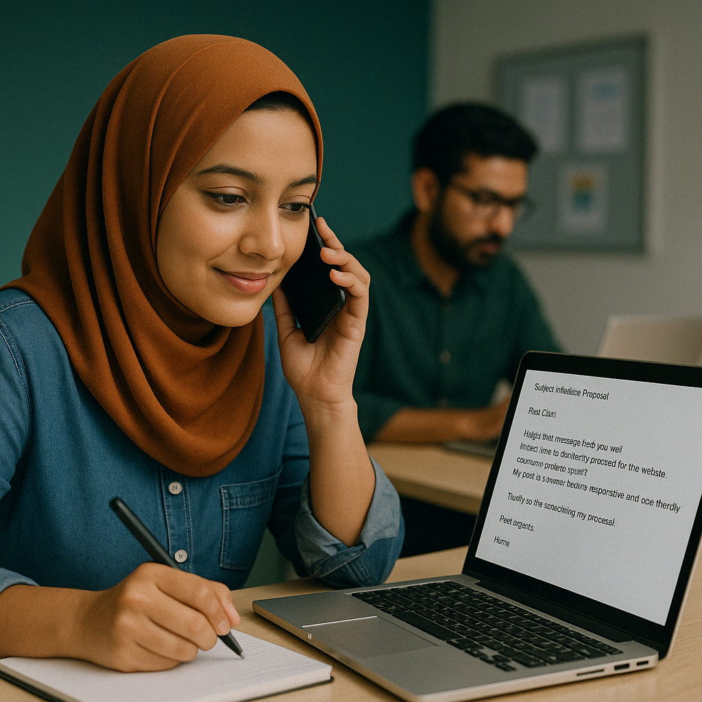 Communication training image